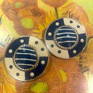 Vintage 1980s earrings